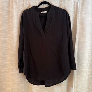 Rip Curl Black Oversized Top
